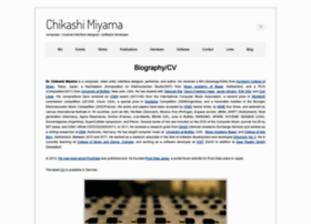 Chikashi.net thumbnail