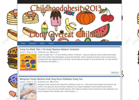 Childhoodobesity2013.com thumbnail