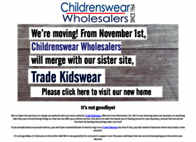 Childrenswearwholesalers.com thumbnail
