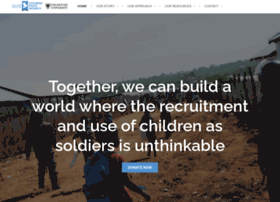 Childsoldiers.org thumbnail