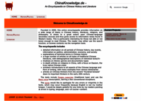 Chinaknowledge.de thumbnail