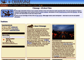 Chinasage.info thumbnail