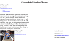 Chinook-boat-moorage.com thumbnail
