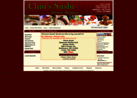 Chiussushirestaurant.com thumbnail