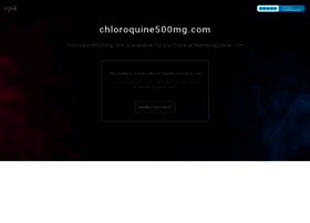 Chloroquine500mg.com thumbnail