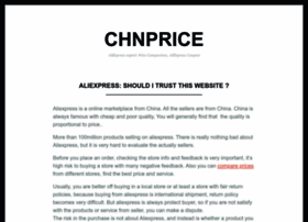 Chnprice.wordpress.com thumbnail