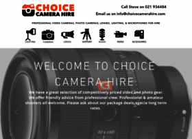 Choicecamerahire.com thumbnail