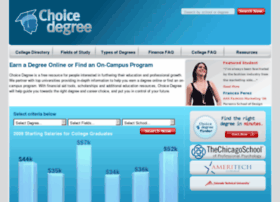 Choicedegree.com thumbnail