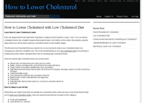 Cholesteroladvices.com thumbnail