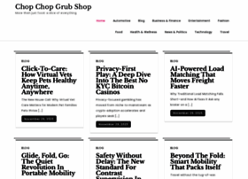Chopchopgrubshop.com thumbnail
