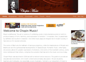 Chopinmusic.net thumbnail