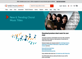 Choralmusicdirect.com thumbnail