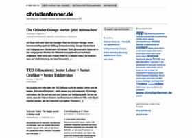 Christianfenner.de thumbnail