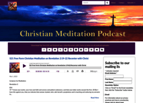 Christianmeditationpodcast.com thumbnail