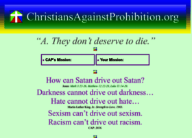 Christiansagainstprohibition.org thumbnail