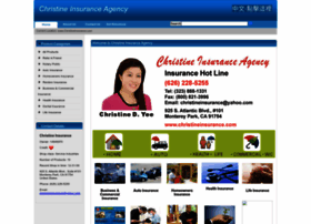 Christineinsurance.com thumbnail