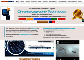 Chromatography.pharmaceuticalconferences.com thumbnail