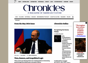 Chroniclesmagazine.org thumbnail