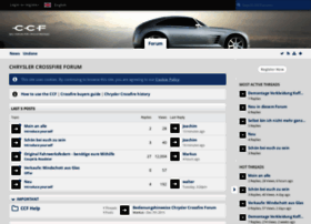 Chrysler-crossfire-forum.de thumbnail