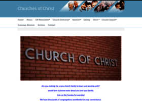 Churchesofchrist.co.uk thumbnail