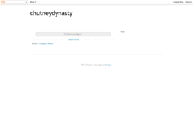 Chutneydynasty.blogspot.com thumbnail