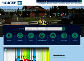 Ci.lacey.wa.us thumbnail