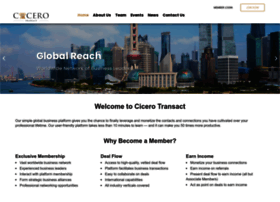 Cicerotransact.com thumbnail