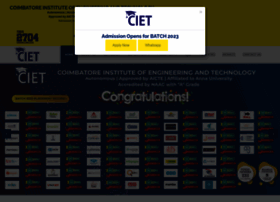 Cietcbe.edu.in thumbnail
