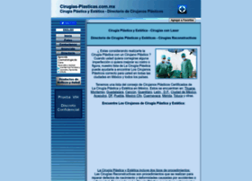 Cirugias-plasticas.com.mx thumbnail Cirugias-plasticas.com.mx thumbnail