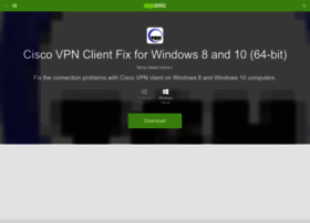 Cisco-vpn-client-fix-for-windows-8-and-10-64-bit.apponic.com thumbnail