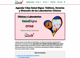 Citassaluddigna.com.mx thumbnail