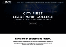 Cityfirstleadershipcollege.com thumbnail