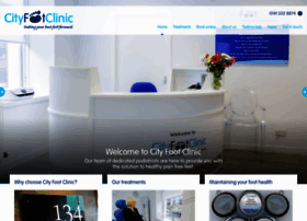 Cityfootclinic.co.uk thumbnail