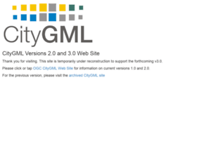 Citygml.org thumbnail