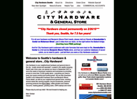 Cityhardwareseattle.com thumbnail