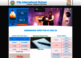 Cityinternationalschool.edu.in thumbnail