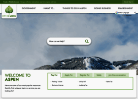 Cityofaspen.com thumbnail