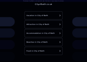 Cityofbath.co.uk thumbnail