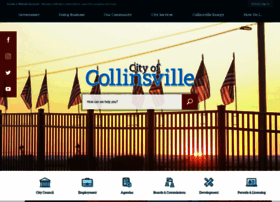 Cityofcollinsville.com thumbnail