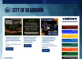 Cityofdearborn.org thumbnail