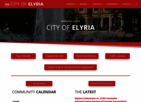 Cityofelyria.org thumbnail