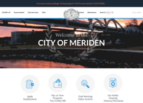 Cityofmeriden.org thumbnail