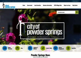 Cityofpowdersprings.org thumbnail