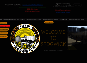 Cityofsedgwick.org thumbnail