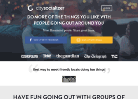 Citysocialising.com thumbnail