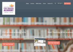 Civilservicesacademy.net thumbnail