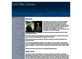 Civilwarlibrary.org thumbnail
