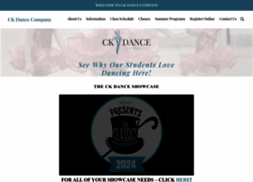 Ckdancecompany.com thumbnail