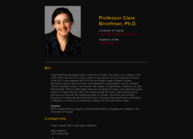 Clarebronfman.com thumbnail