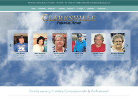 Clarksvillefuneralhome.com thumbnail